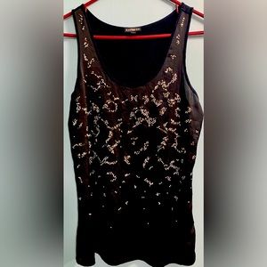 EXPRESS sequined tank top